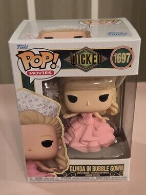 ♡ funko pop! glinda in bubble gown #1697 wicked new ♡